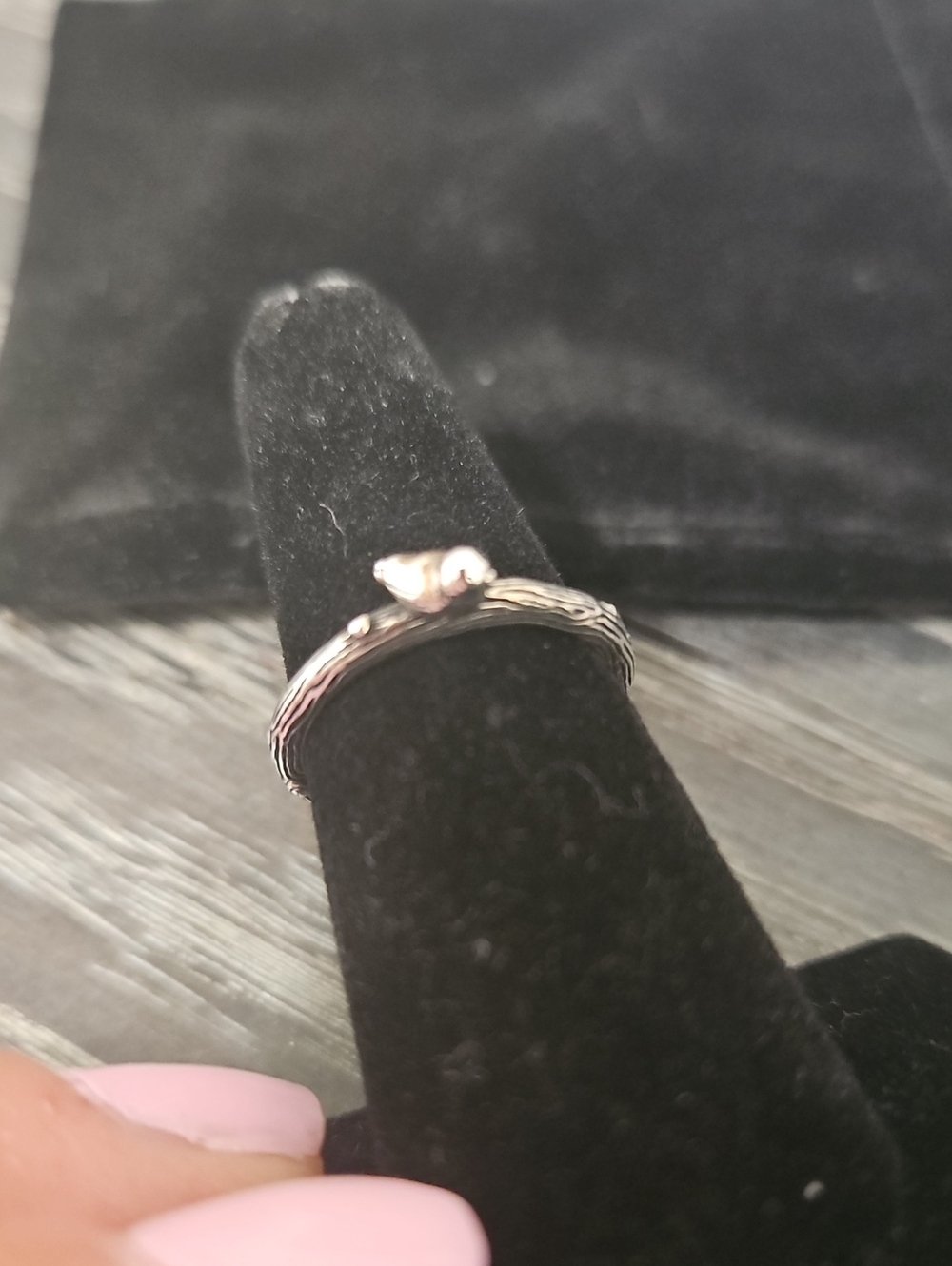 Pandora Spring Bird Silver Ring 7